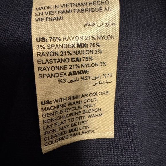 Chico's Dark Blue Juliet Slim Leg Pants - Picture 7 of 7